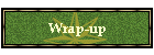 Wrap-up